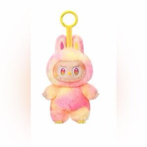 Labubu Big Into Energy Loyalty Yellow Pink New Authentic Popmart